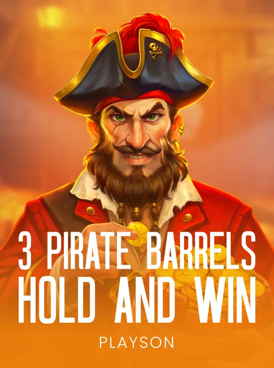 3 Pirate Barrels Hold and Win