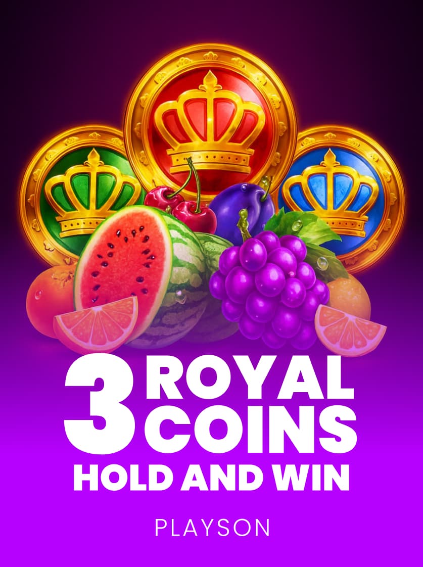 3 Royal Coins Hold and Win