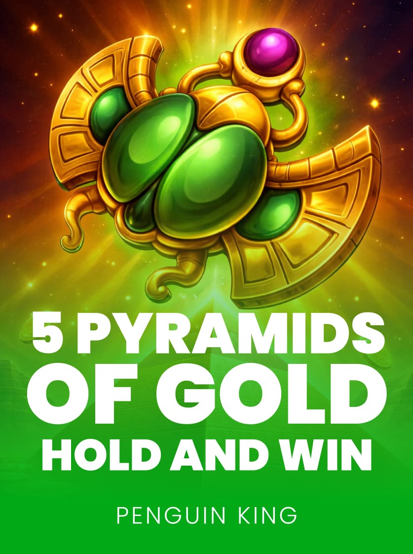 5 Pyramids of Gold Hold and Win