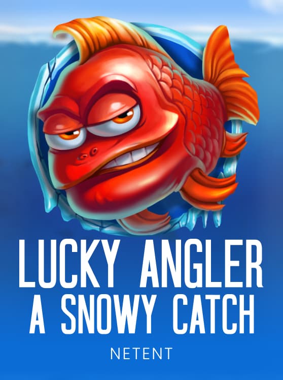 Lucky Angler A Snowy Catch