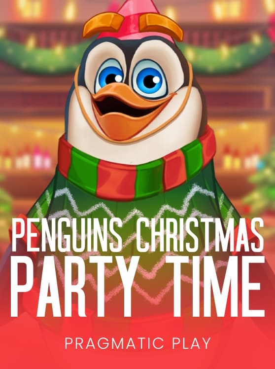 Penguins Christmas Party Time
