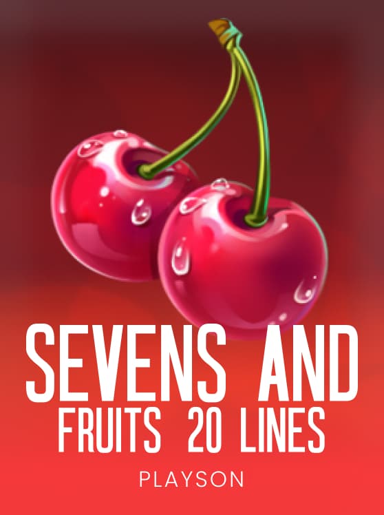 Sevens and Fruits: 20 Lines