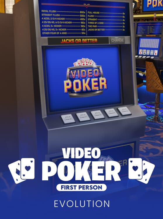 First Person Video Poker