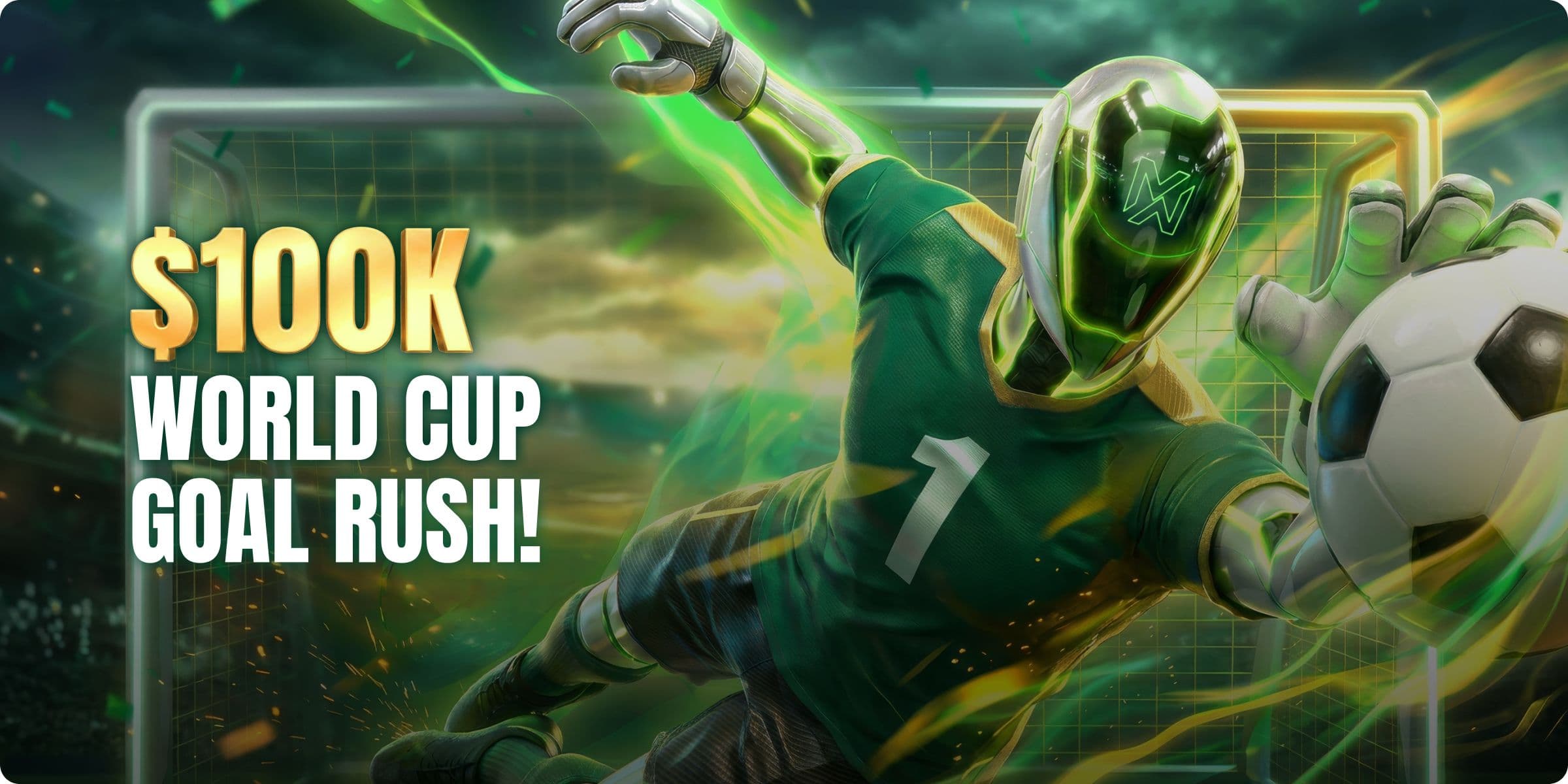 Get a $5 Free Bet Every Day + Join the $100K World Cup Goal Rush
