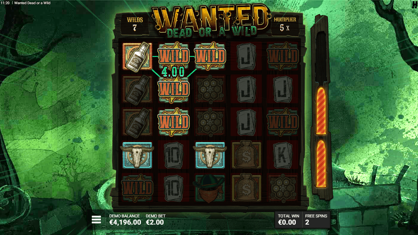 Hacksaw Gaming's Dead or A Wild Slot