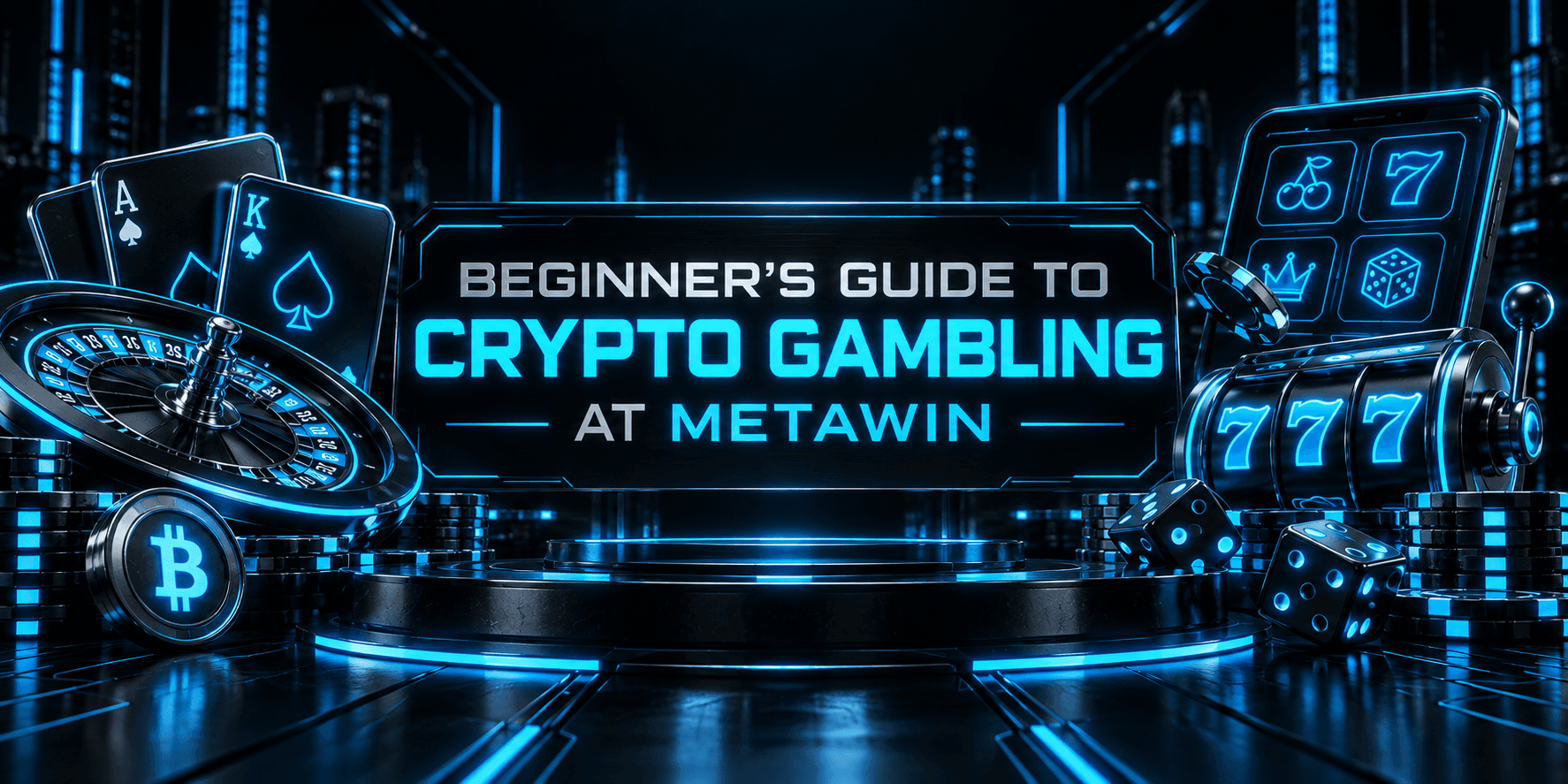 Crypto Gambling - A Beginners Guide Header