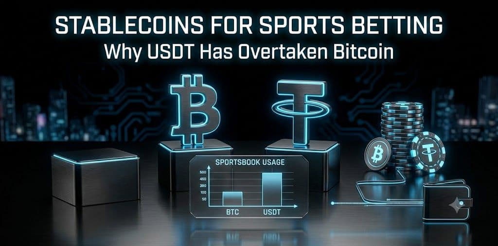 Stablecoins for Sports Betting: Why USDT Has Overtaken Bitcoin